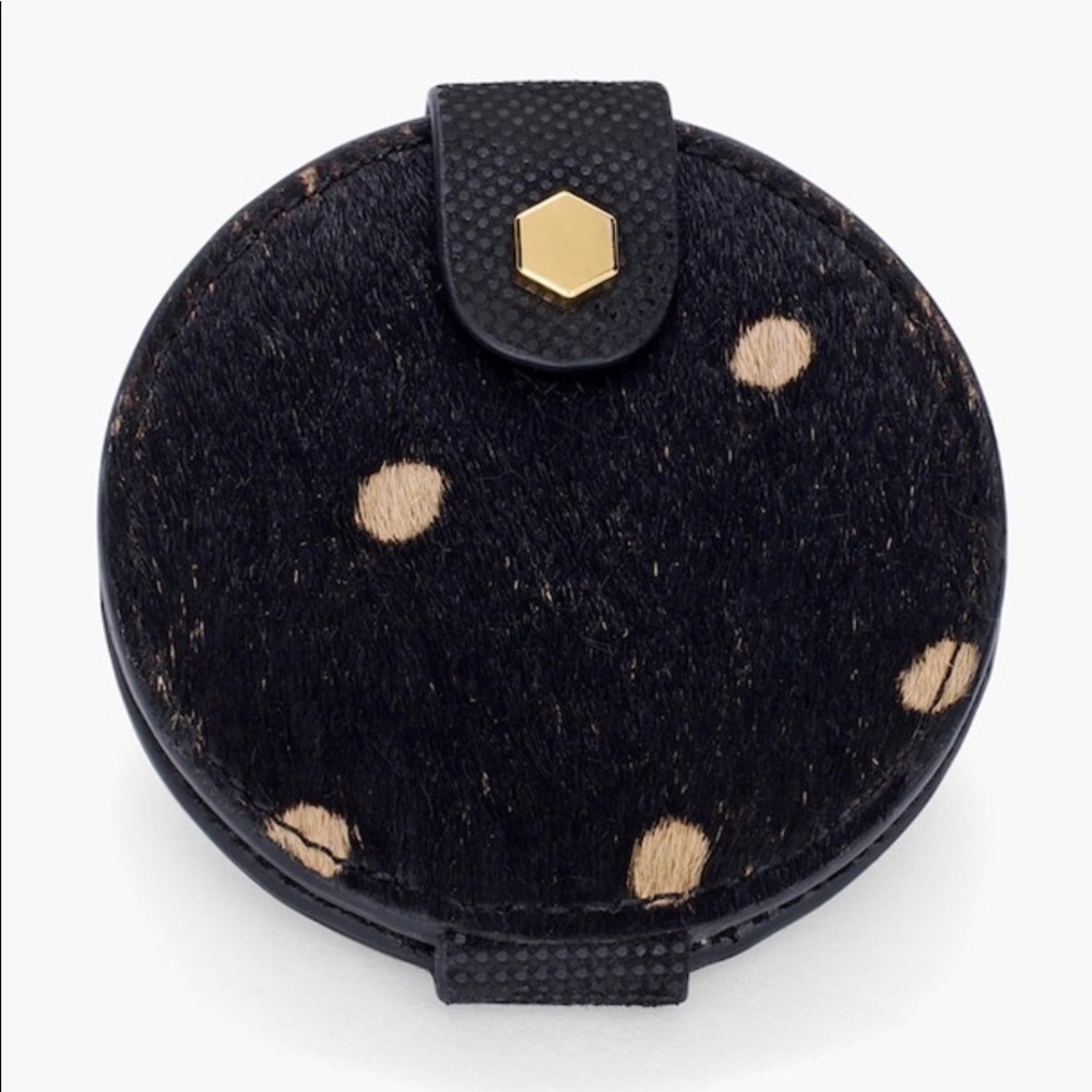 Chico’s Black Dot Compact Mirror